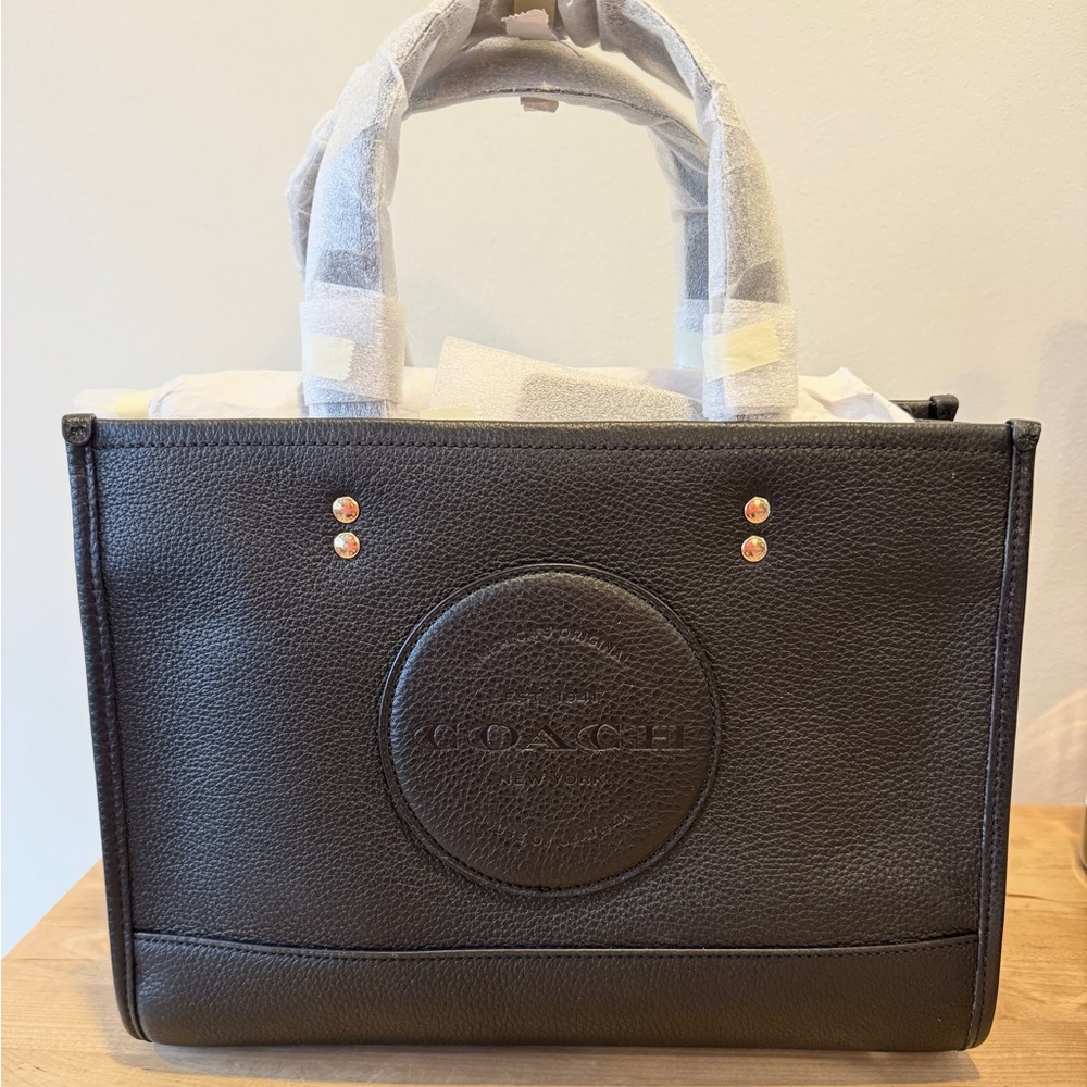 Coach Black Tote Bag